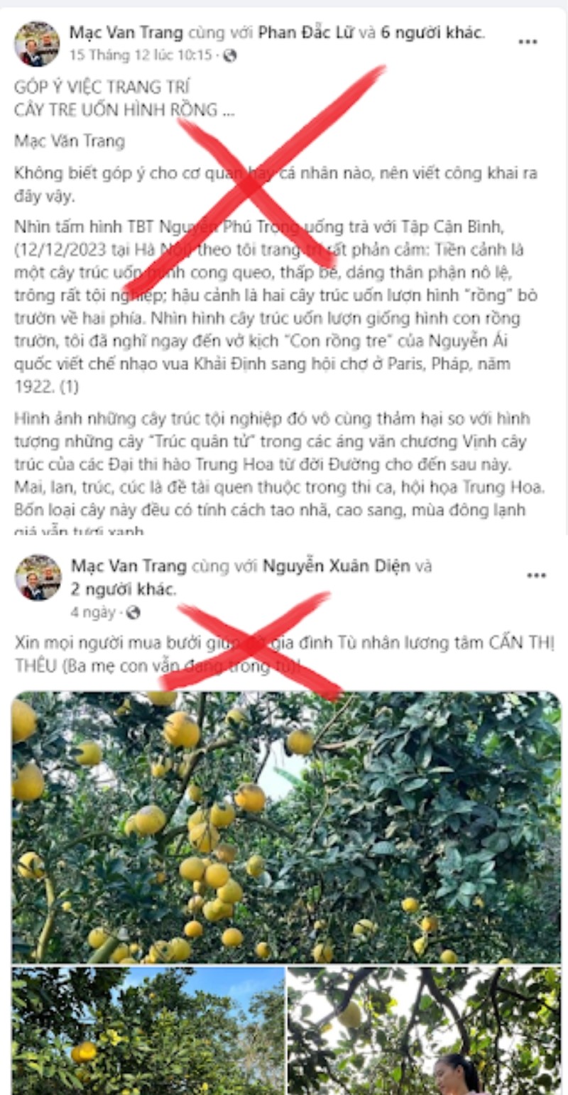 Mạc Văn Trang chỉ trích Nhà Nước thời dịch Covid 19
